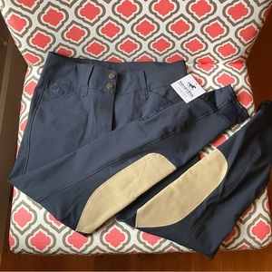 Piper Tan Patch Breeches - 26R